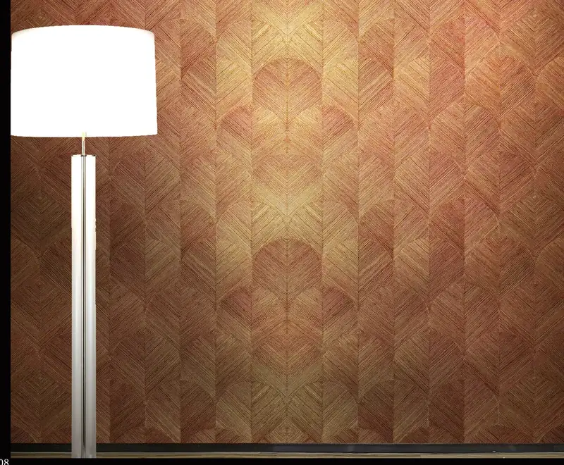 Sisal wallcovering — natural jute and hemp fiber texture